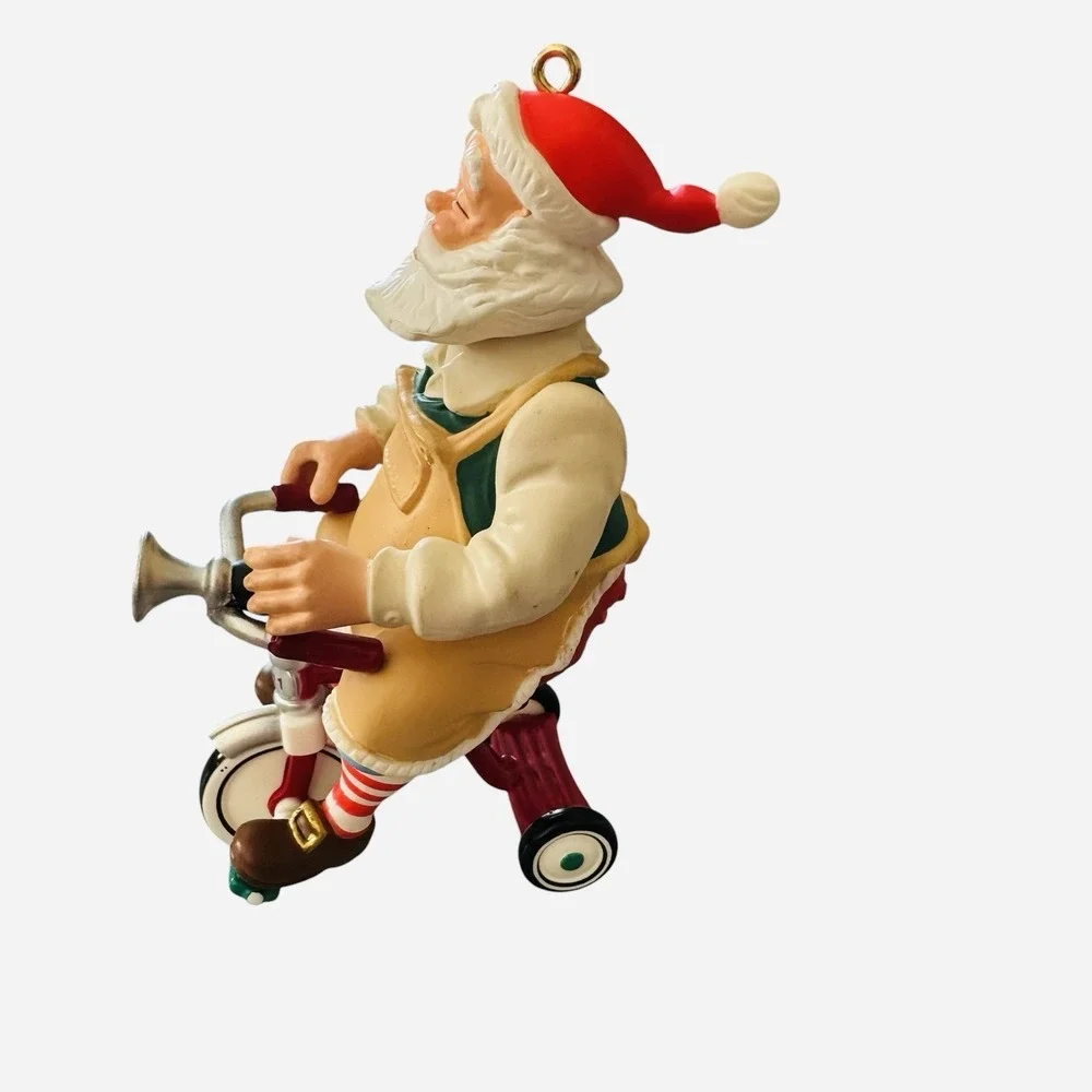 HALLMARK Keepsake Santa On Tricycle‎ Christmas Ornament 12TH In SERIES